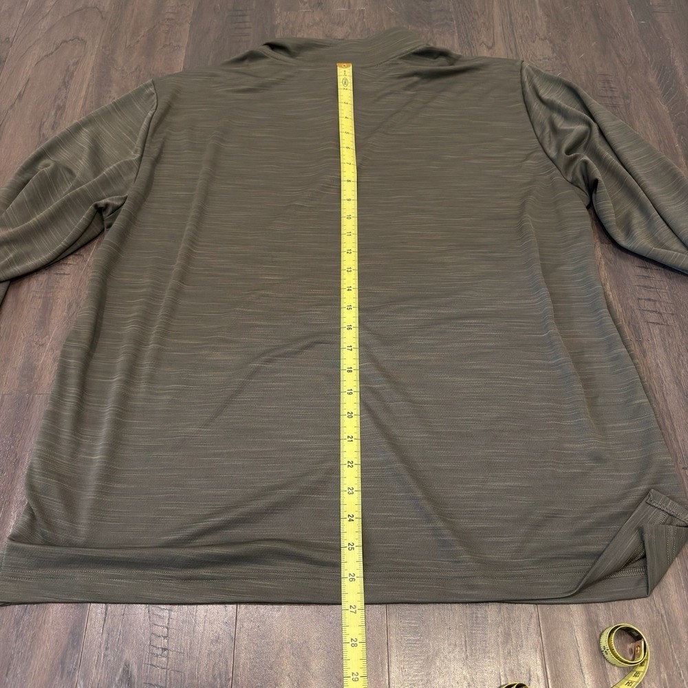 Nike Stride Men's Dri-FIT 1/4 Zip Running Top Pullover Olive Green Sz XL - Picture 9 of 9